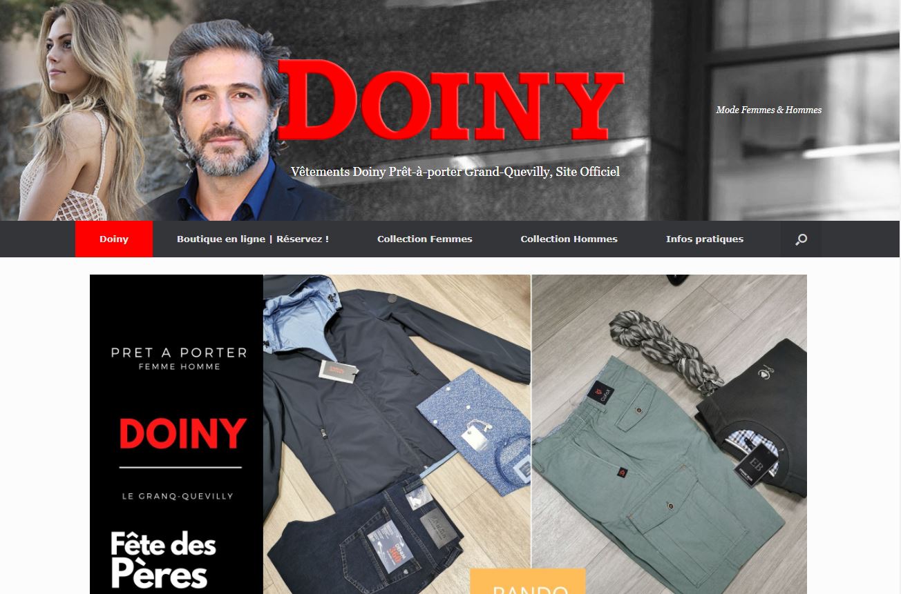 DOINY PRET A PORTER HOMME ET FEMME GRAND QUEVILLY